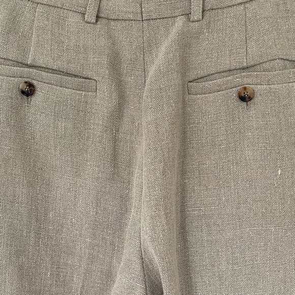 TOTEME Linen wide-leg pants - M/L (40) - Picture 9 of 14